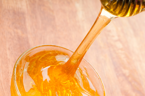 Honey is a good first treat for a cough