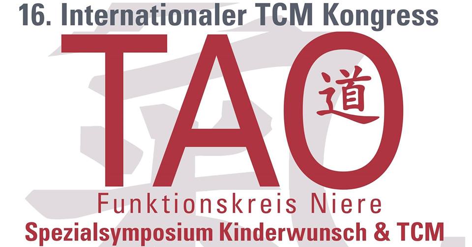 Save the date: 16. Internationaler TCM Kongress 26. - 28. September 2019 in Graz