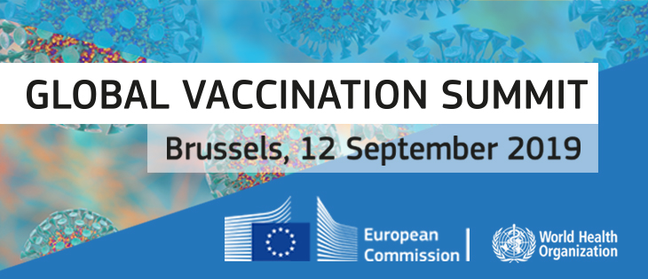 Global vaccination summit in September 2019