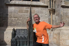 Geschafft! COPD-Patient mit 30 Prozent Lungenvolumen bestieg den Stephansdom