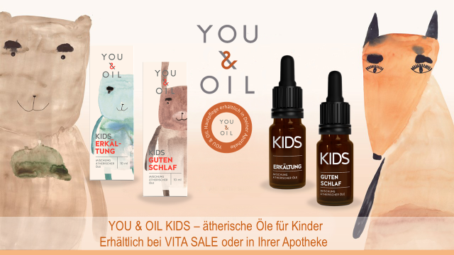YOU & OIL Kids – ätherische Öle speziell für Kinder