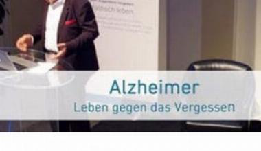 Prof. Dr. Dr. h.c. Beyreuther präsentiert die aktuellsten Erkenntnisse aus der Alzheimerforschung.