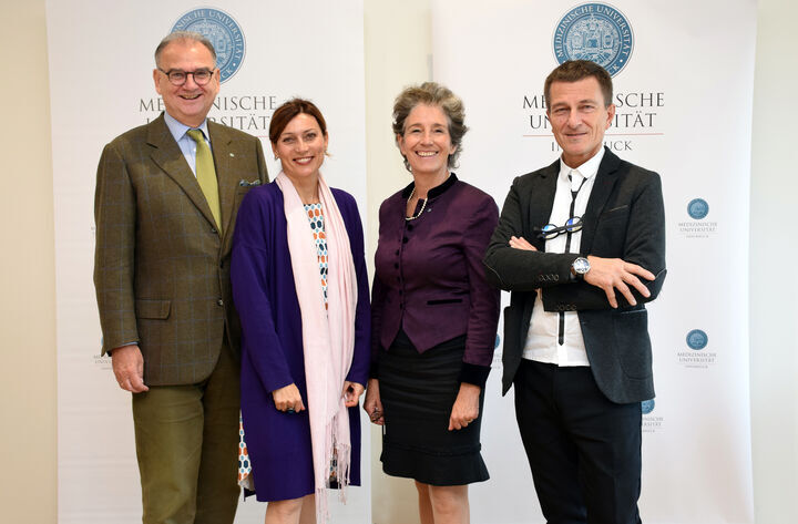 „Die Medizinische Universität Innsbruck entwickelt sich positiv“:  Rektoratsteam zieht nach zwei Jahren Zwischenbilanz