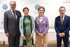 Positive Entwicklung und gesteigerte Sichtbarkeit: Rektoratsteam setzt Erfolgskurs an der Medizin Uni Innsbruck fort