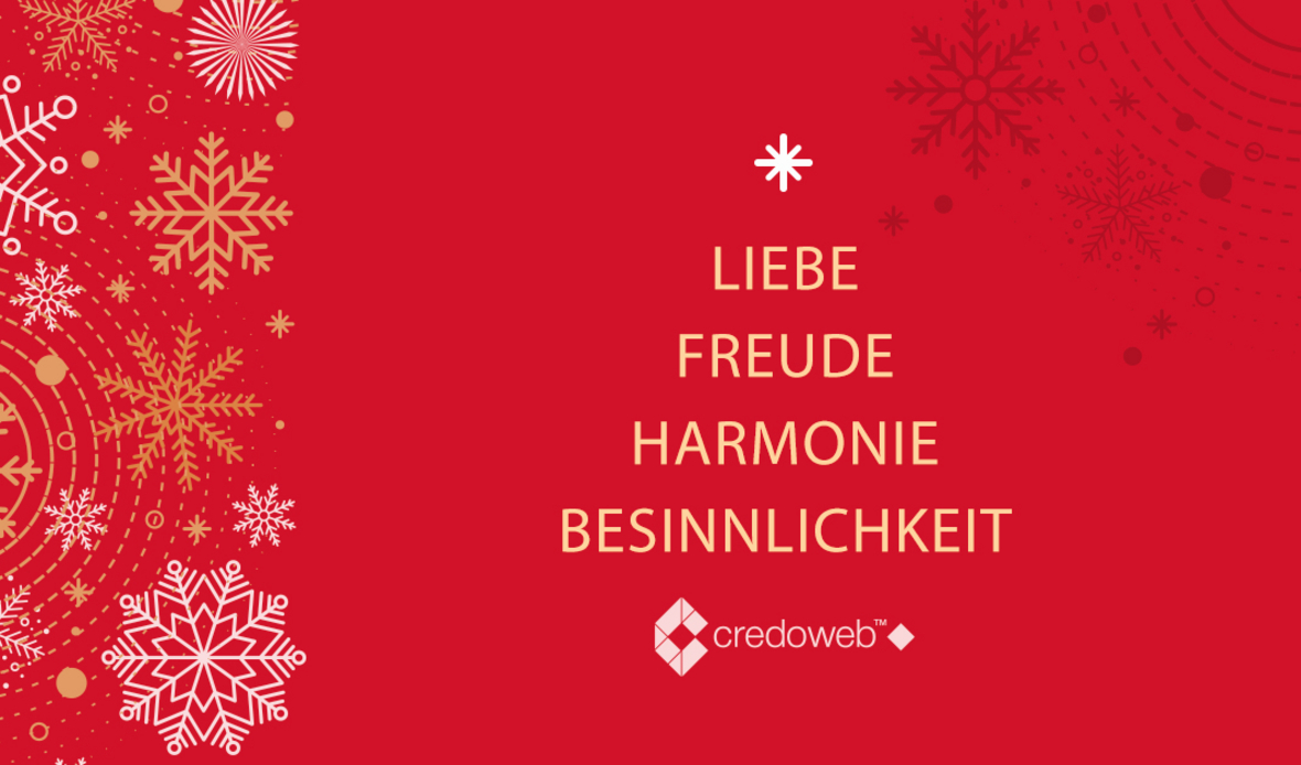 Wir wünschen FROHE WEIHNACHTEN & wundervolle Feiertage mit Familie und