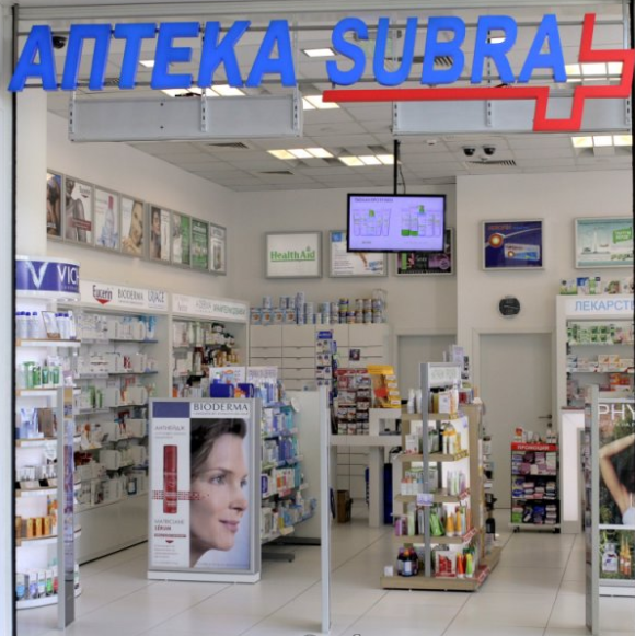 Аптека Субра София - Мол България