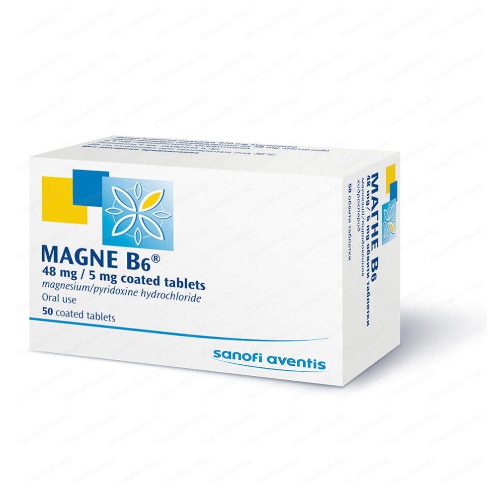 Магне Б6 - 50 таблетки