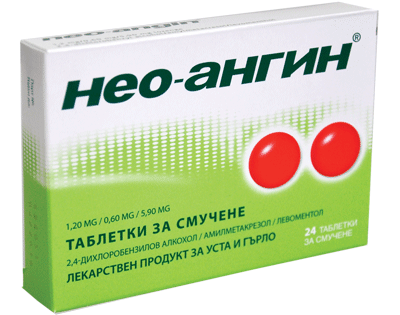Нео-ангин - 24 таблетки
