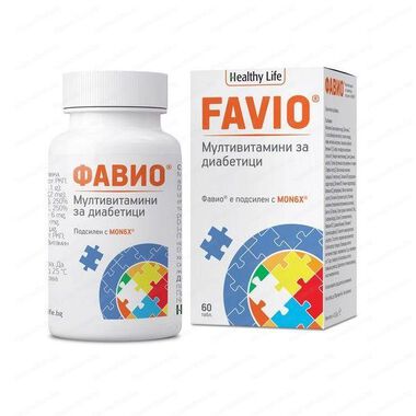 Healthy Life Favio х 60 таблетки