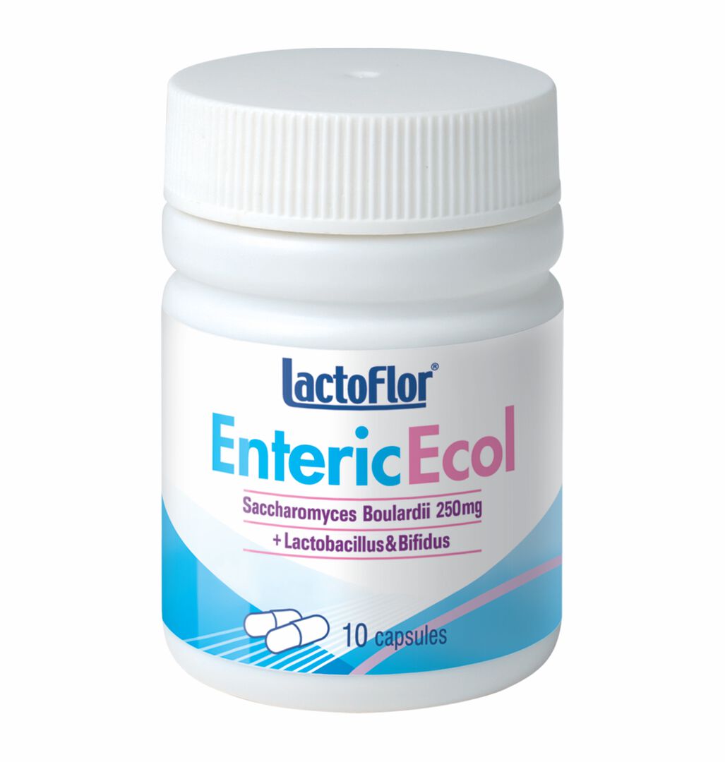 Lactoflor ENTERIC ECOL 10 капсули