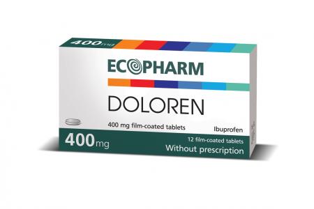 Долорен - таблетки  400 мг х 12