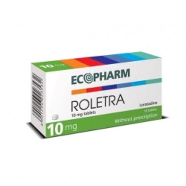 Ролетра таблетки 10 mg x 10 таблетки