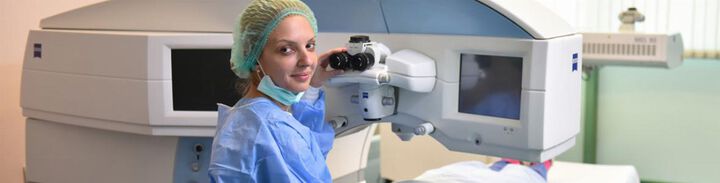 Млада  жена  възстанови зрението си от 10 на 100% с лазерна корекция