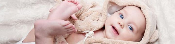 Ситните пъпчици при бебето показват възпаление на потните жлези