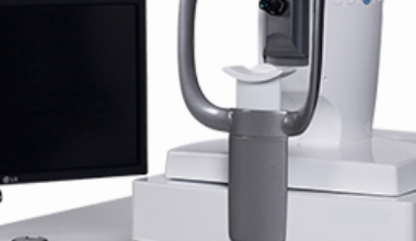 Апарат за безконтрастно изследване на гъстотата на кръвоносните съдове на окото и ретината