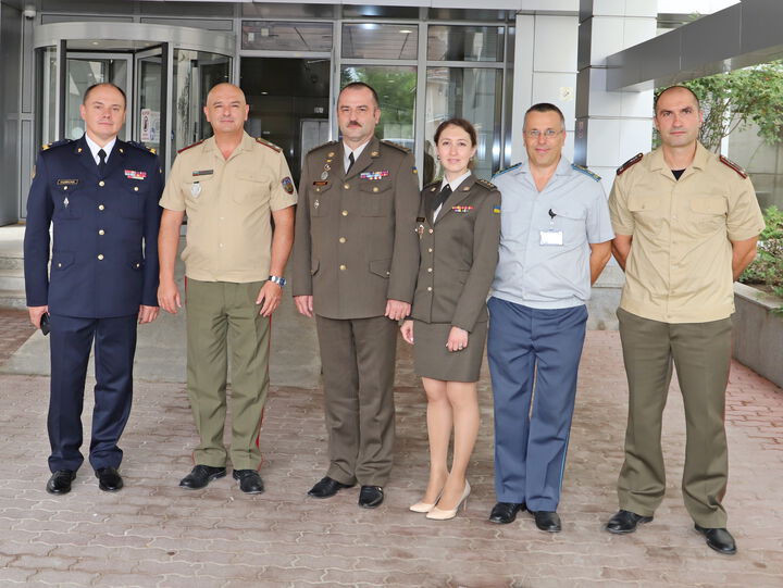 Военномедицинска делегация от Украйна черпи опит от ВМА