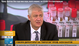 Проф. Балтов: При първи симптоми на COVID вземете антипиретици и витамини, не бързайте с антибиотика