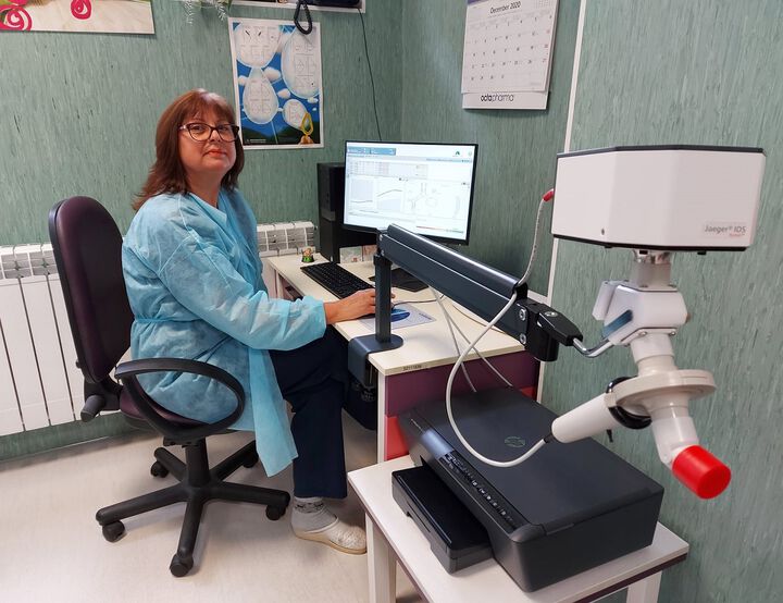 Педиатрията на УМБАЛ „Александровска“ получи модерен апарат за изследване на дишането