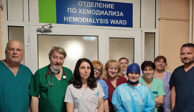 Нов екип от амбициозни медици пое Отделението по хемодиализа на УМБАЛ Бургас