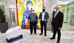 Роботизиран апарат за UV дезинфекция бе дарен на УМБАЛ „Св. Марина“ - Варна от ЕК