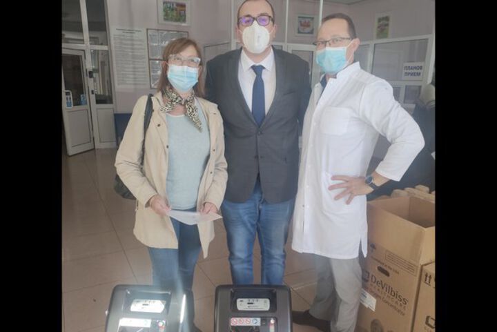 Шест кислородни концентратора, закупени от МЗ, получи СБАЛ по детски болести „Проф. Иван Митев“
