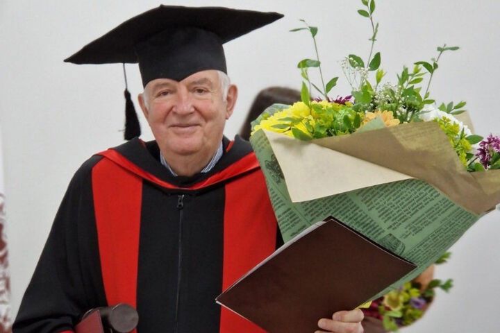 Проф. Николай Цанков получи почетното звание „Доктор хонорис кауза“ на Тракийския университет