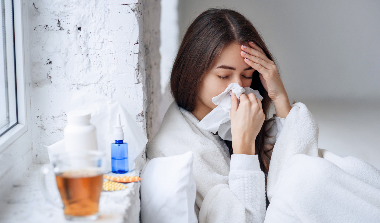 Как да облекчим болките и високата температура при грип