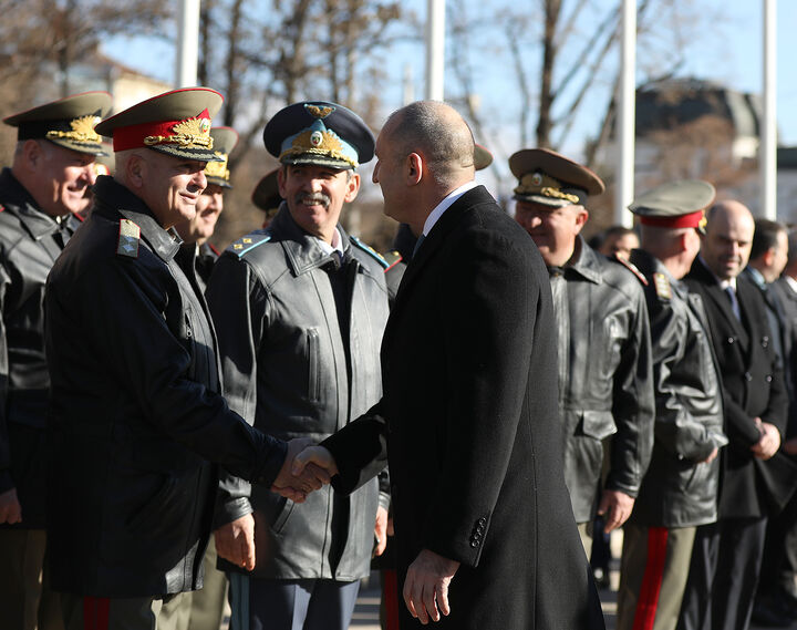 Богоявленски водосвет на бойните знамена и знамената-светини на Българската армия