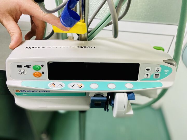 Клиниката по детска анестезиология на „Пирогов“ с уникален за Европа апарат
