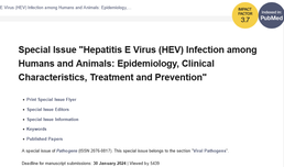 Special Issue "Hepatitis E Virus (HEV) Infection among Humans and Animals"