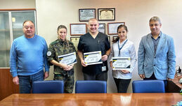 Специалисти от ВМА със сертификати за първа помощ при бедствия с множество жертви