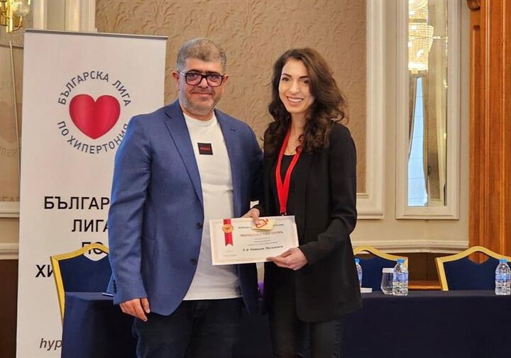 Престижна национална награда за млад учен и преподавател от МУ – Варна