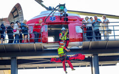 Евакуация с хеликоптер на пострадали туристи „откри” форум за авиомедицина