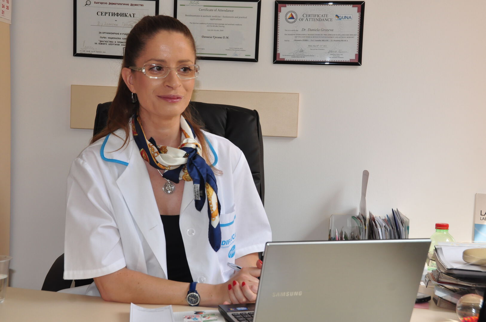 Д-р Даниела Грозева, д.м. изнесе доклад пред колеги на Втора Научна среща по повод Денят на Здравето