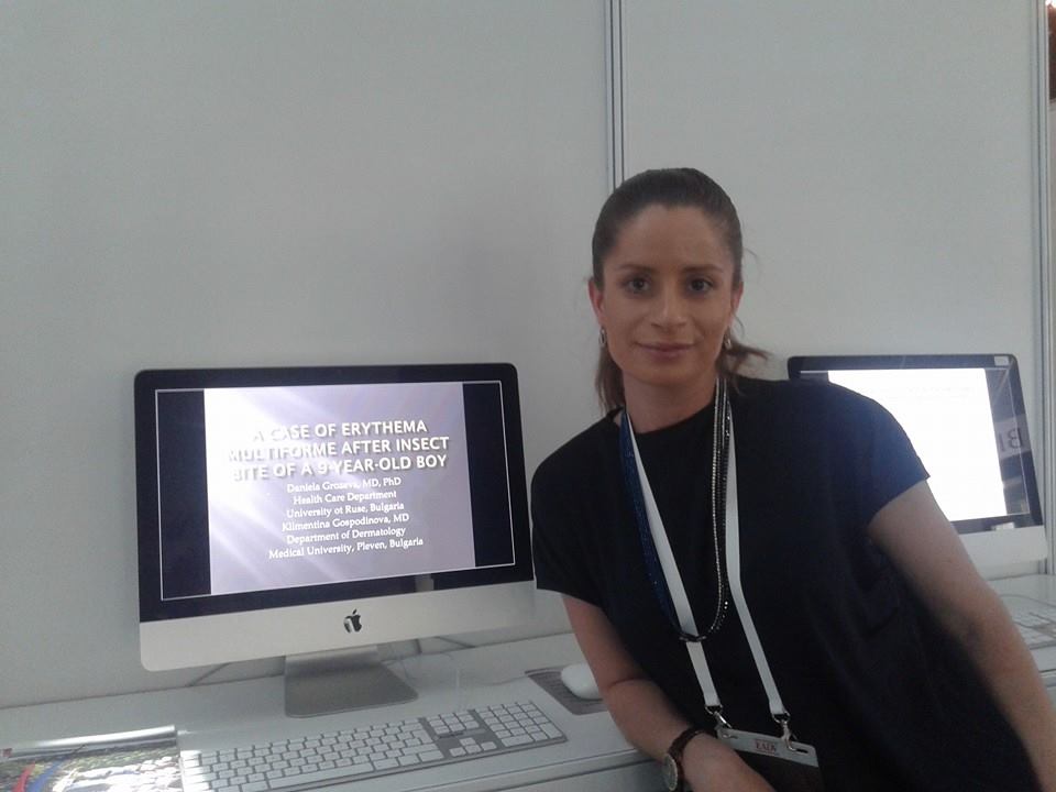 Д-р Даниела Грозева, дм изнесе доклад на ежегодния Пролетен симпозиум на Европейската Академия по Дерматология и венерология в Белград