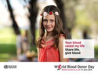 14 Юни – Световен ден в подкрепа на кръводаряването