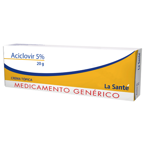 ACICLOVIR 5% (crema tópica) antiviral La Sante