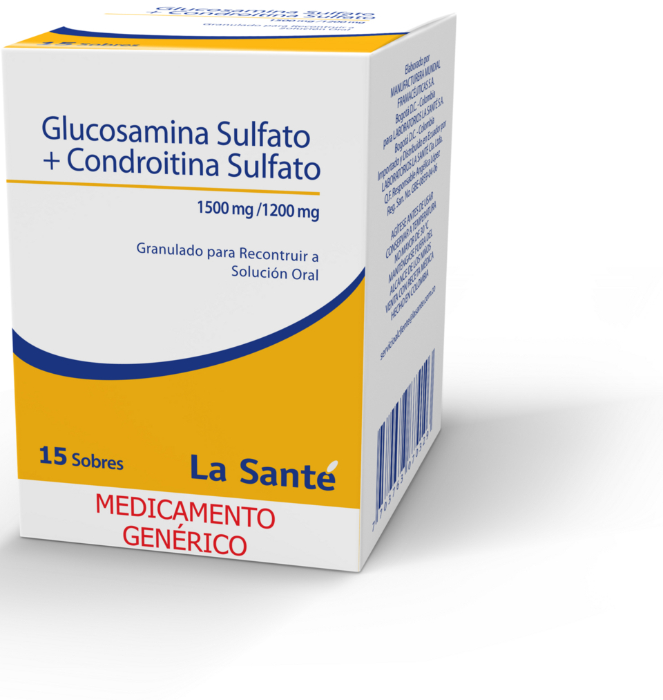 GLUCOSAMINA + CONDROITINA LA SANTÉ®