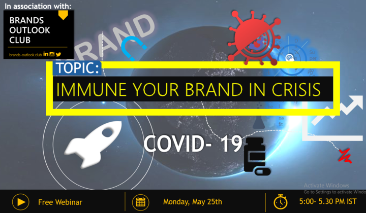 IMMUNE YOUR BRAND IN CRISIS (for Pharmaceutical brand managers)