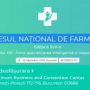 CONGRESUL NAȚIONAL DE FARMACIE 2018