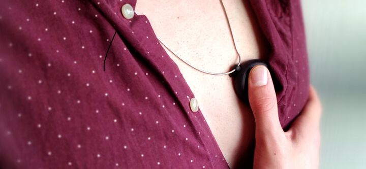Novel necklace detects abnormal heart rhythm