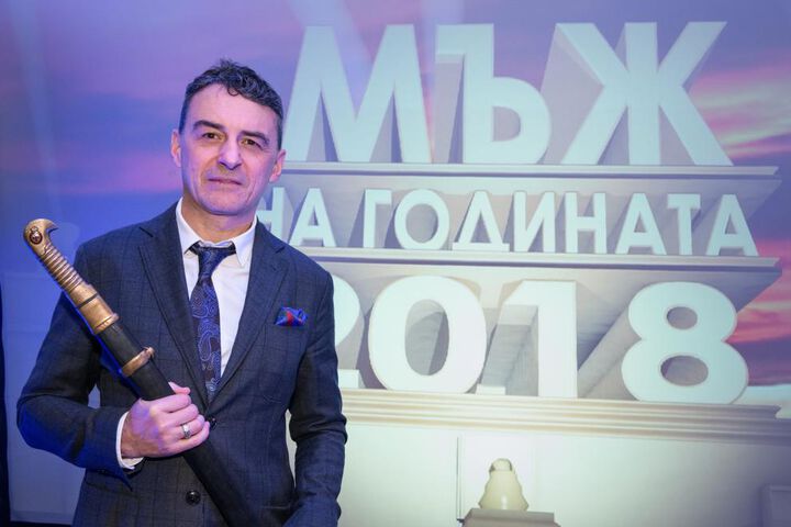 Проф. Иво Петров - Мъж  на годината за 2018 г.