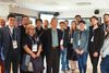 Студенти от МУ-Варна се срещнаха в Церн с носител на Нобелова награда за физика