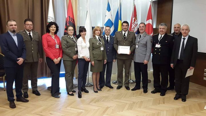 Отличия за ВМА от 24-ия конгрес на Балканския военномедицински комитет