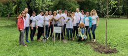 Eкипът на MSD България засади 40 дръвчета в София