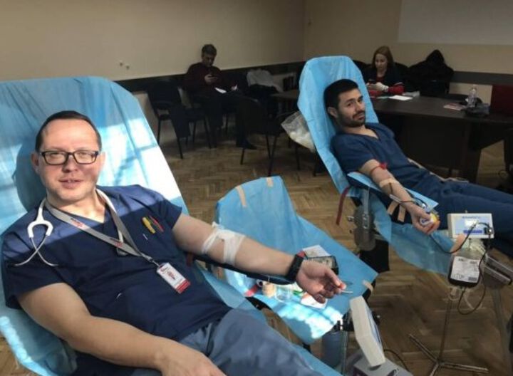 Акция по кръводаряване в „Пирогов“
