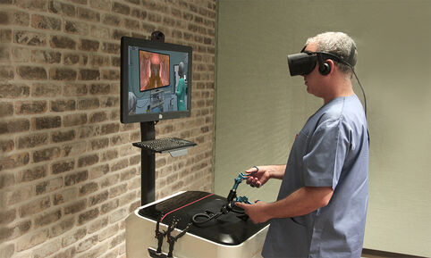 Новата ни придобивка - виртуална лапароскопска операционна