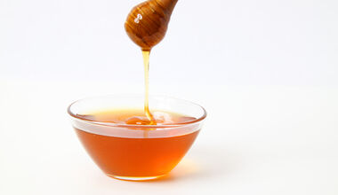 Honey is a good first treat for a cough