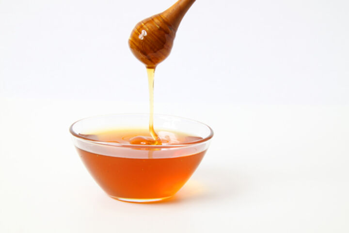 Honey is a good first treat for a cough