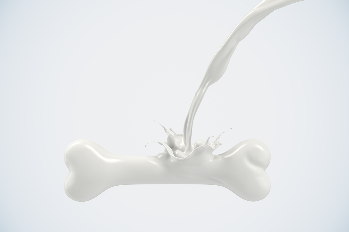 Milch für gesunde Knochen